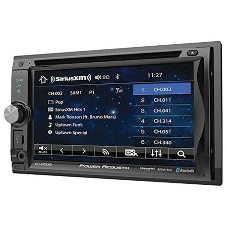 Power Acoustik Power Acoustik RA44499 6.2 in. Incite Double-Din In-Dash Detachable LCD Touchscreen DVD Receiver with Bluetooth RA44499
